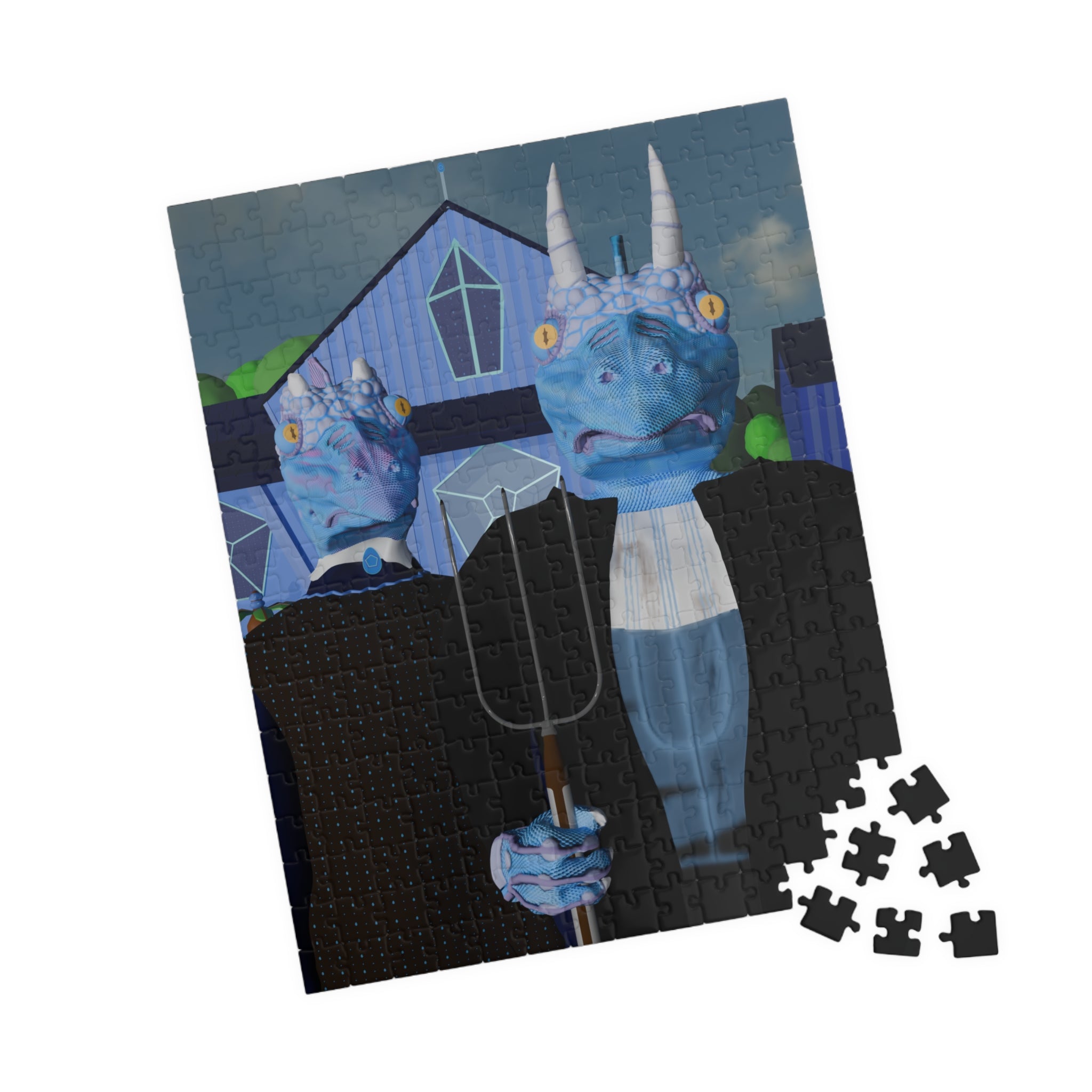 Honored Gothic Puzzle (110/252/520 pcs)