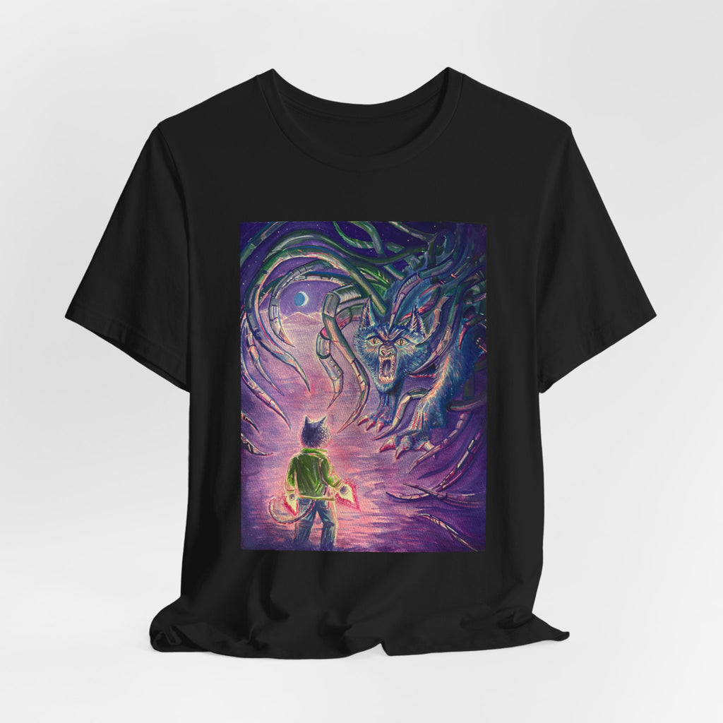 Apocryphal Anthros: Reliquary Cover Tee (Gold Title)