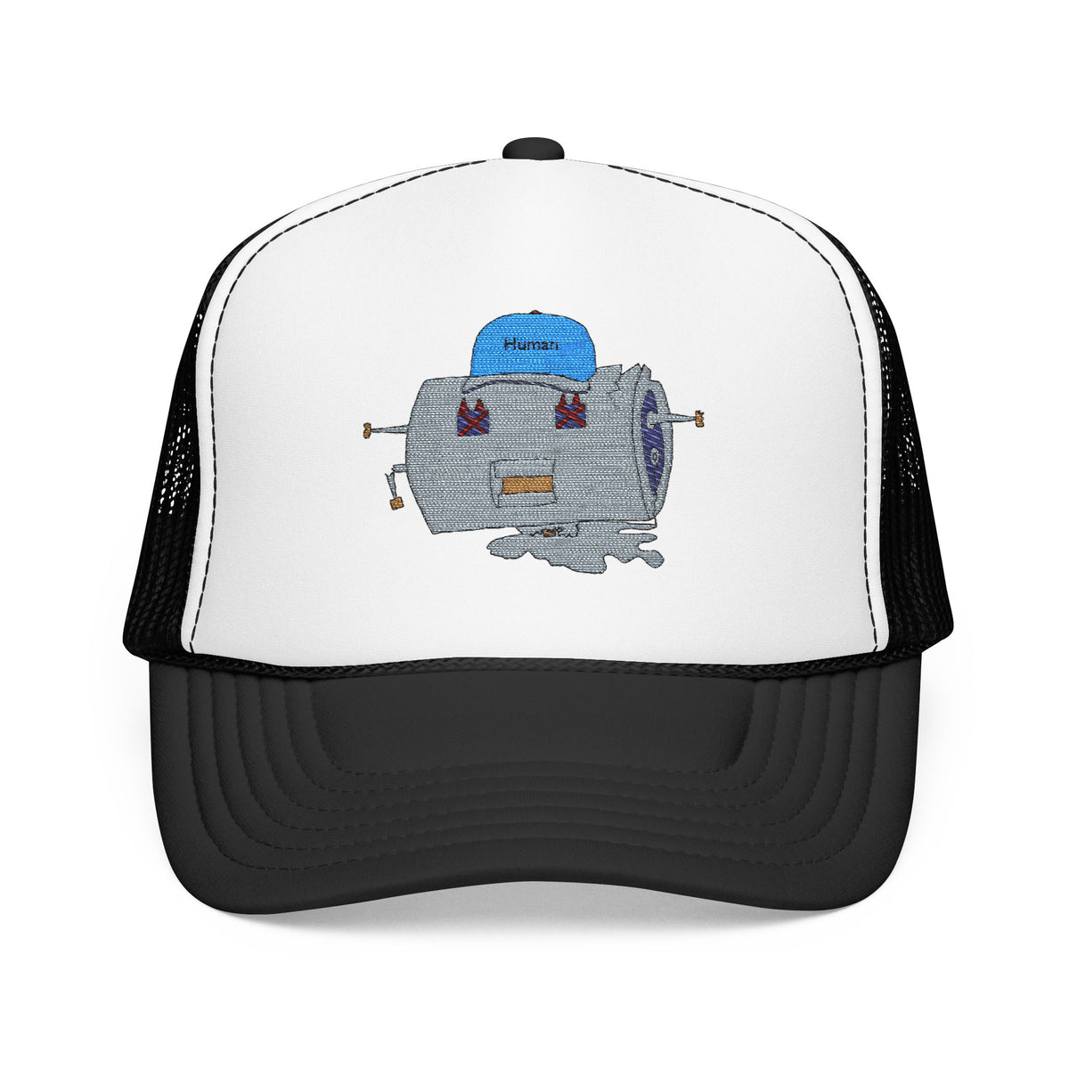Large Language Murder Robot Trucker Hat