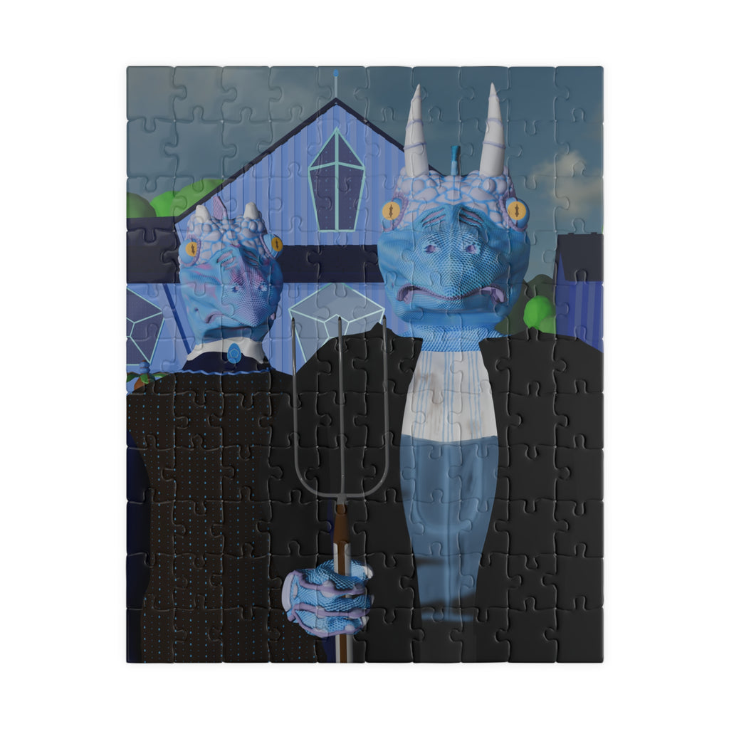 Honored Gothic Puzzle (110/252/520 pcs)