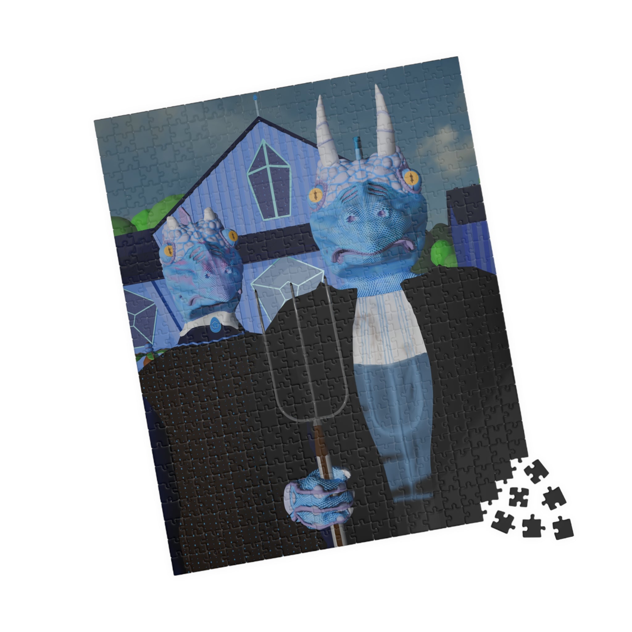 Honored Gothic Puzzle (110/252/520 pcs)