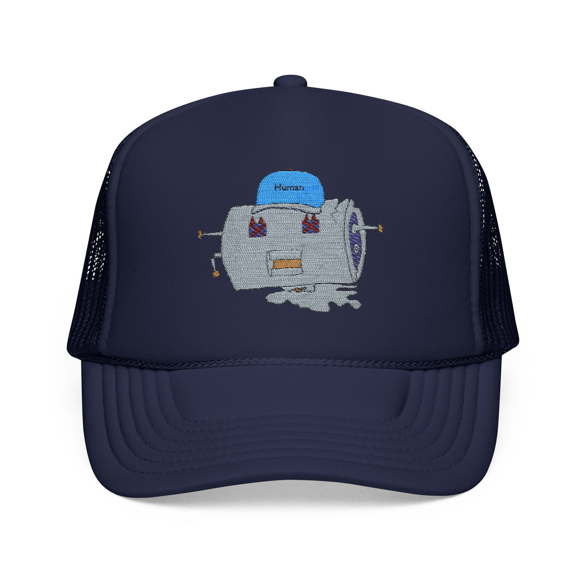 Large Language Murder Robot Trucker Hat