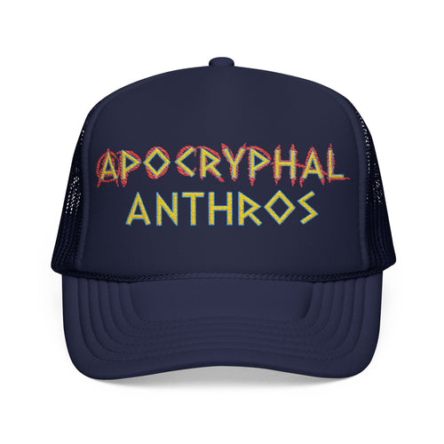 Apocryphal Anthros Trucker Hat (Gold Title)