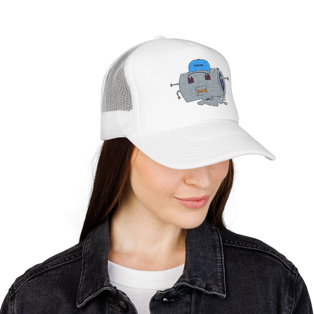 Large Language Murder Robot Trucker Hat