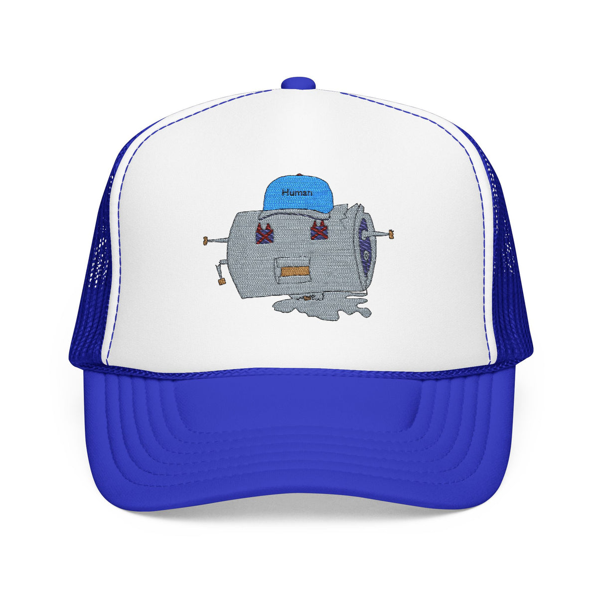 Large Language Murder Robot Trucker Hat