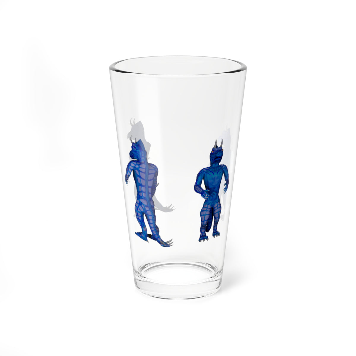 16oz Mixing Glass – Honored HSH Guest, Four Views