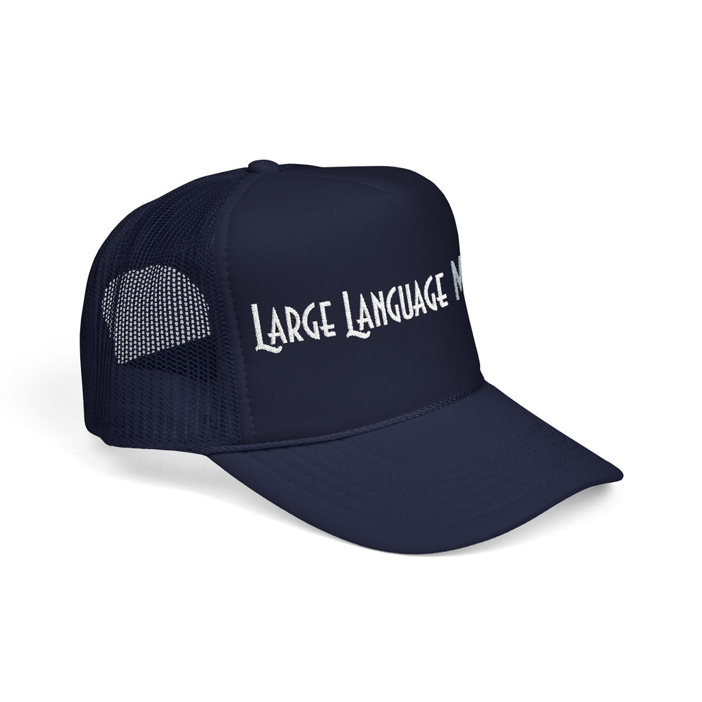 Large Language Murder Wordmark Trucker Hat