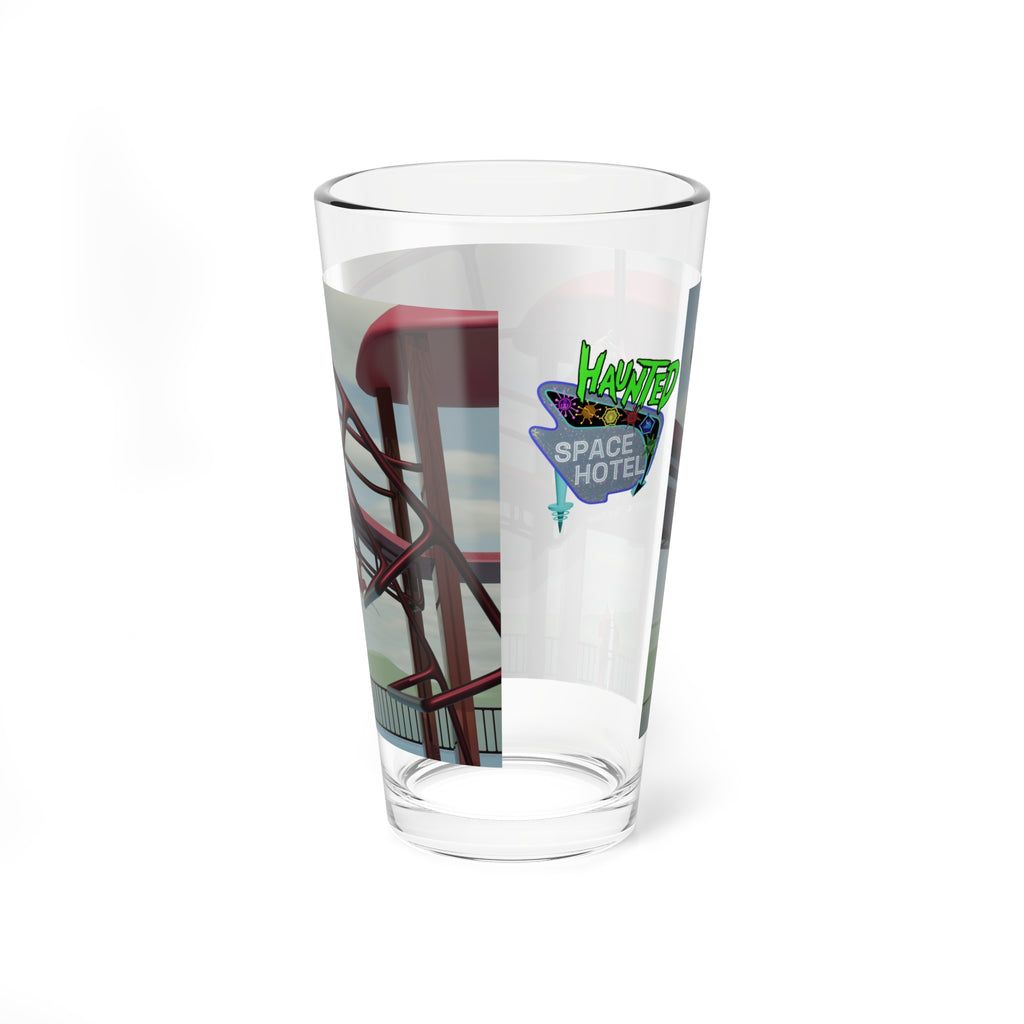 Haunted Space Hotel Glass – Dread Poster