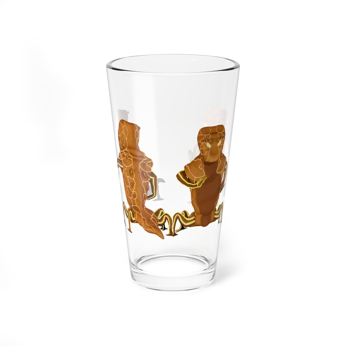 16oz Mixing Glass – Stem HSH Guest, Four Views