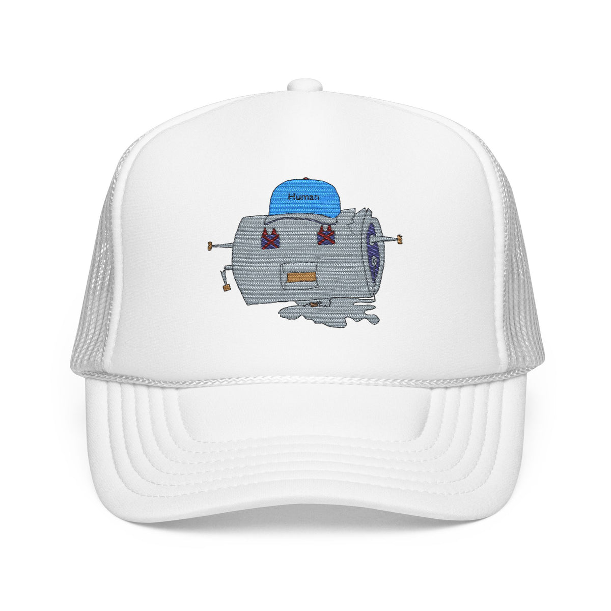 Large Language Murder Robot Trucker Hat