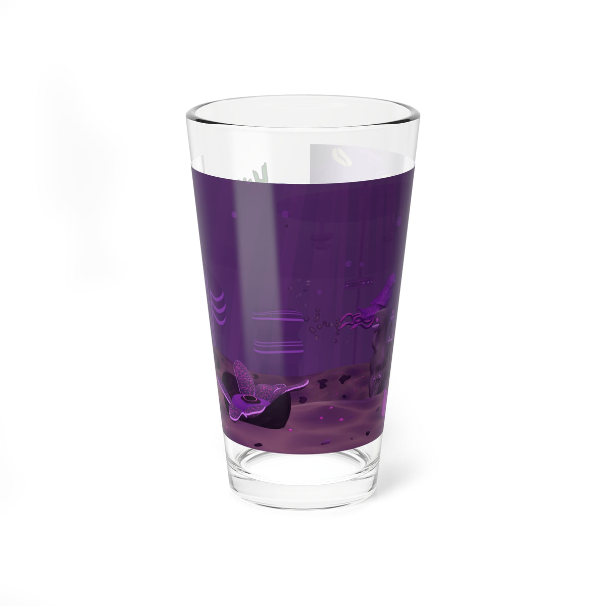 Haunted Space Hotel Glass – Deep Poster