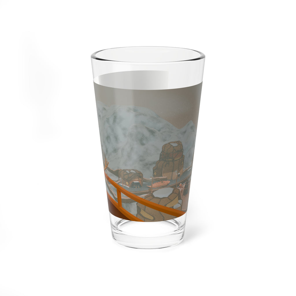 Haunted Space Hotel Glass – Stem Poster