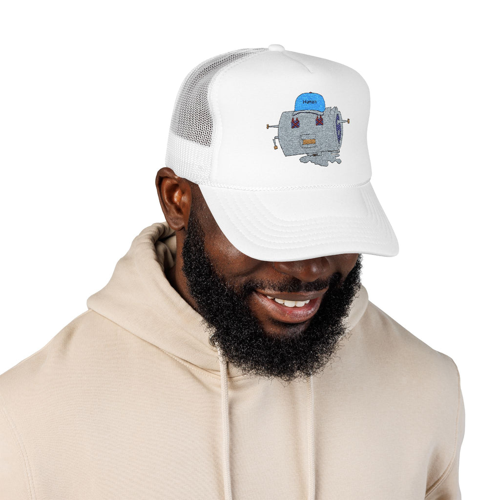 Large Language Murder Robot Trucker Hat