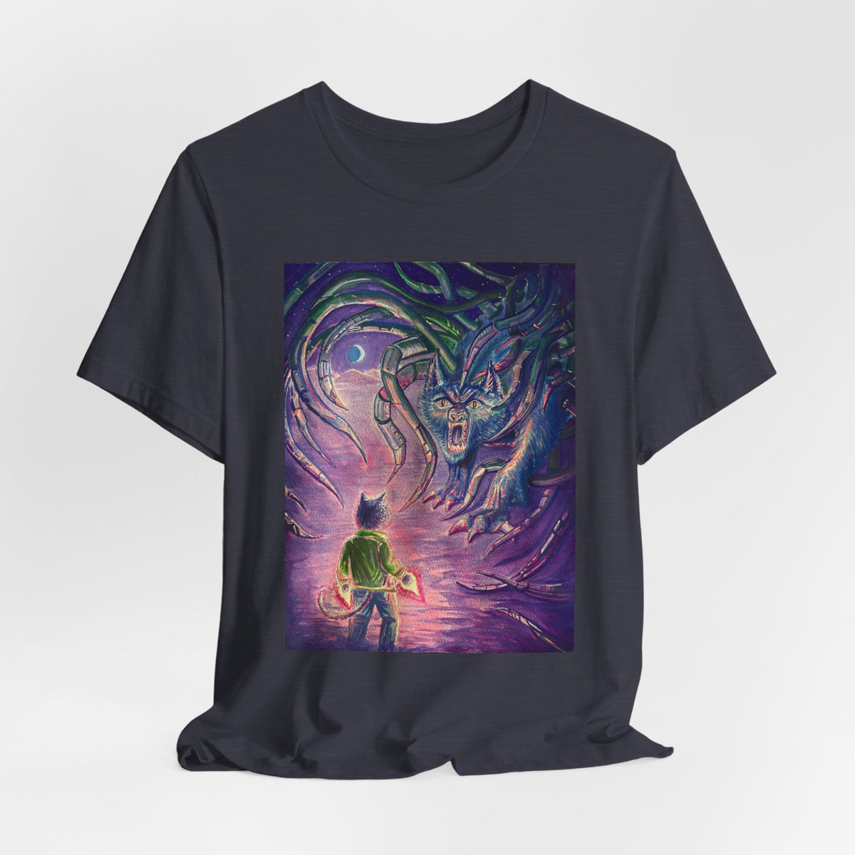 Apocryphal Anthros: Reliquary Cover Tee (Gold Title)
