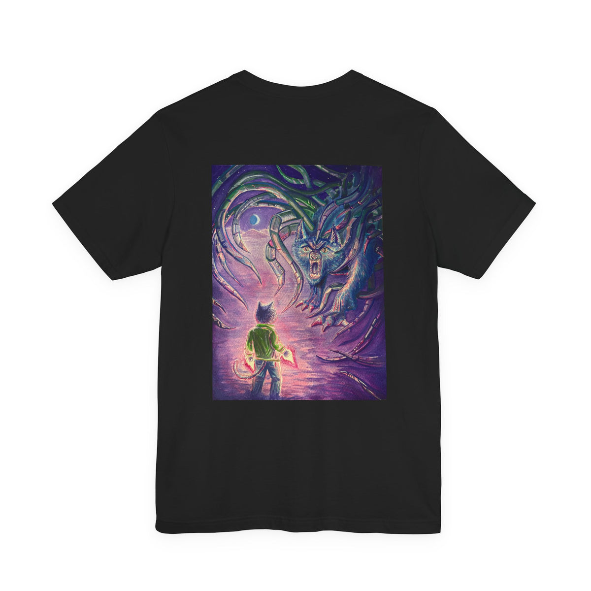 Apocryphal Anthros: Reliquary Tee (Purple Title)