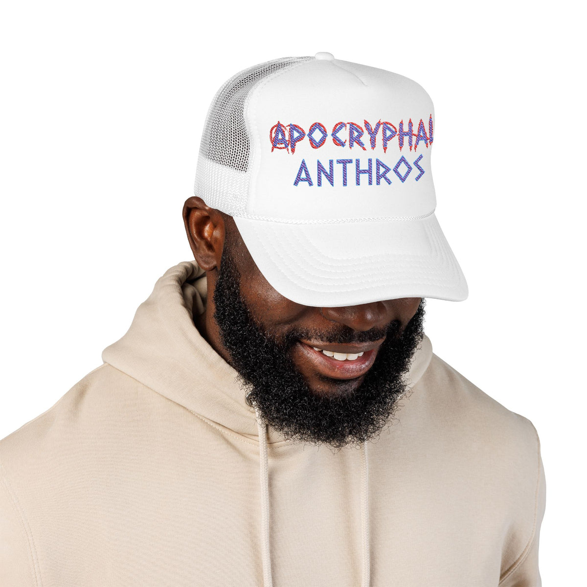 Apocryphal Anthros Trucker Hat (Purple Title)