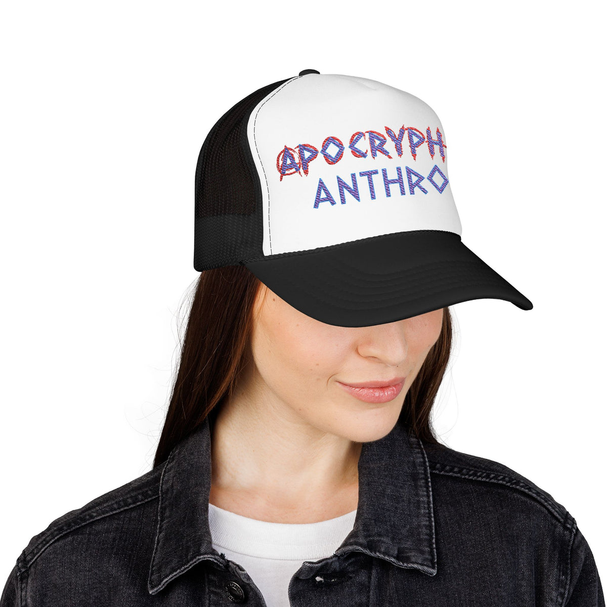 Apocryphal Anthros Trucker Hat (Purple Title)