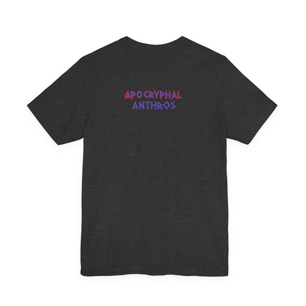 Apocryphal Anthros: Reliquary Cover Tee (Purple Title)