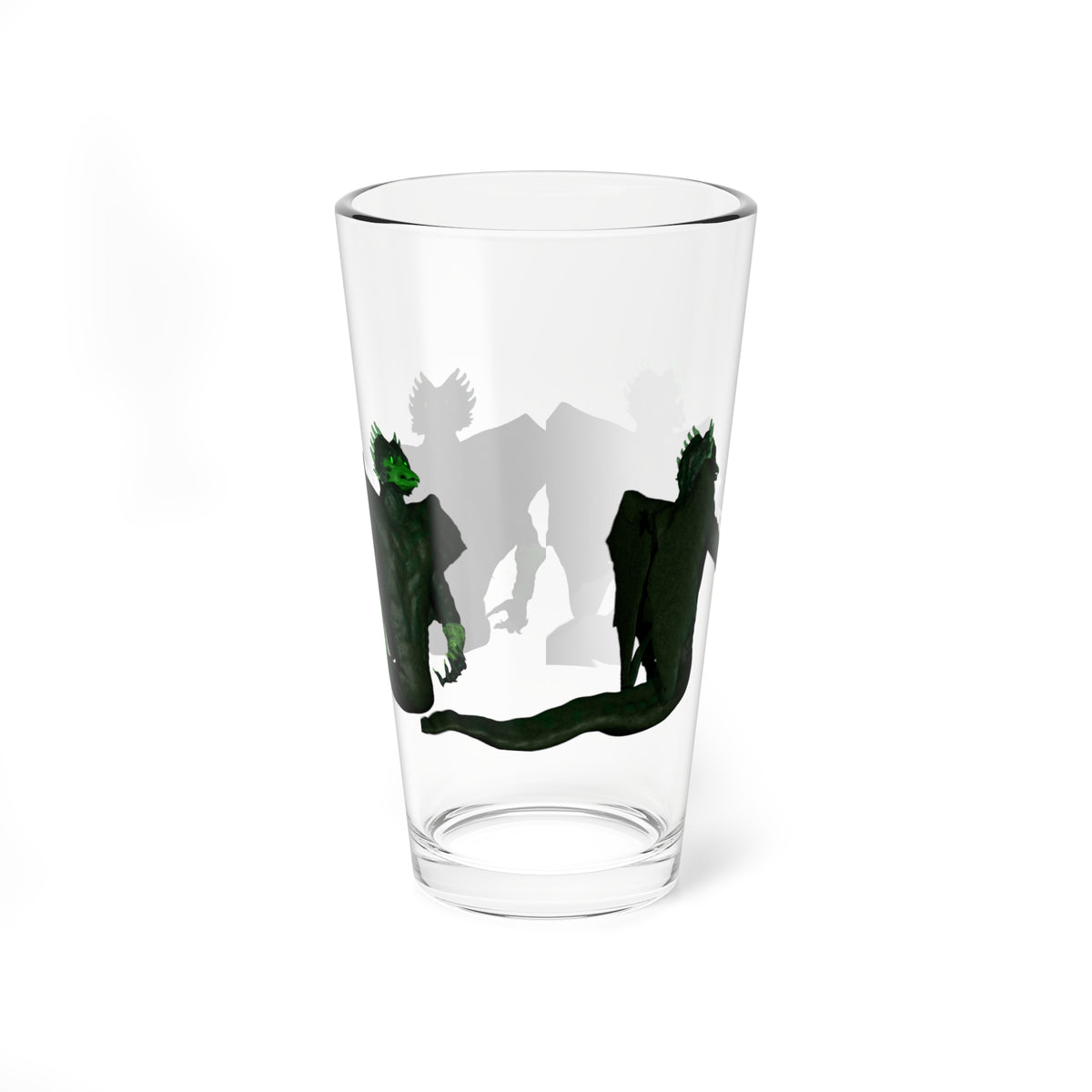 16oz Mixing Glass – Seed HSH Guest, Four Views