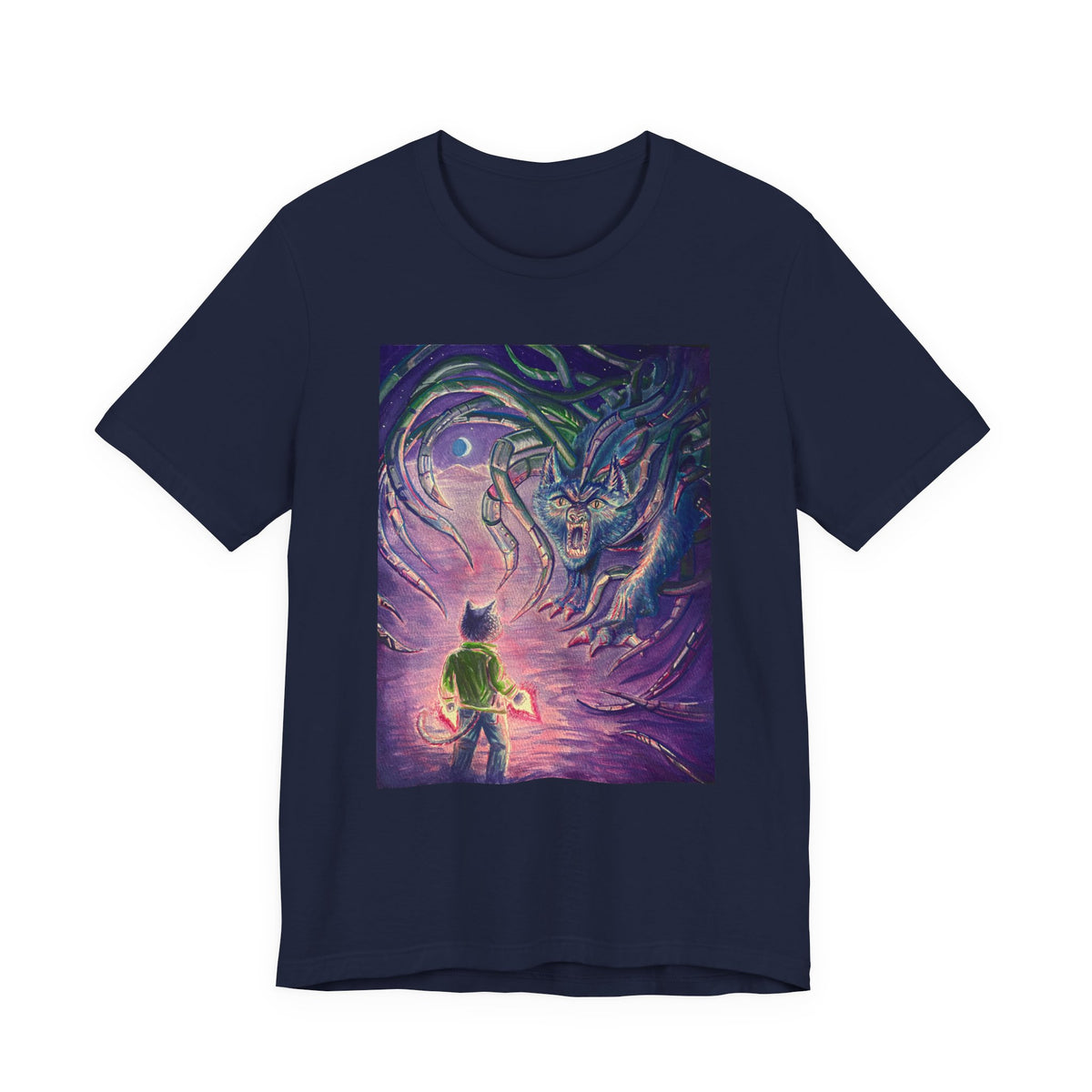 Apocryphal Anthros: Reliquary Cover Tee (Gold Title)