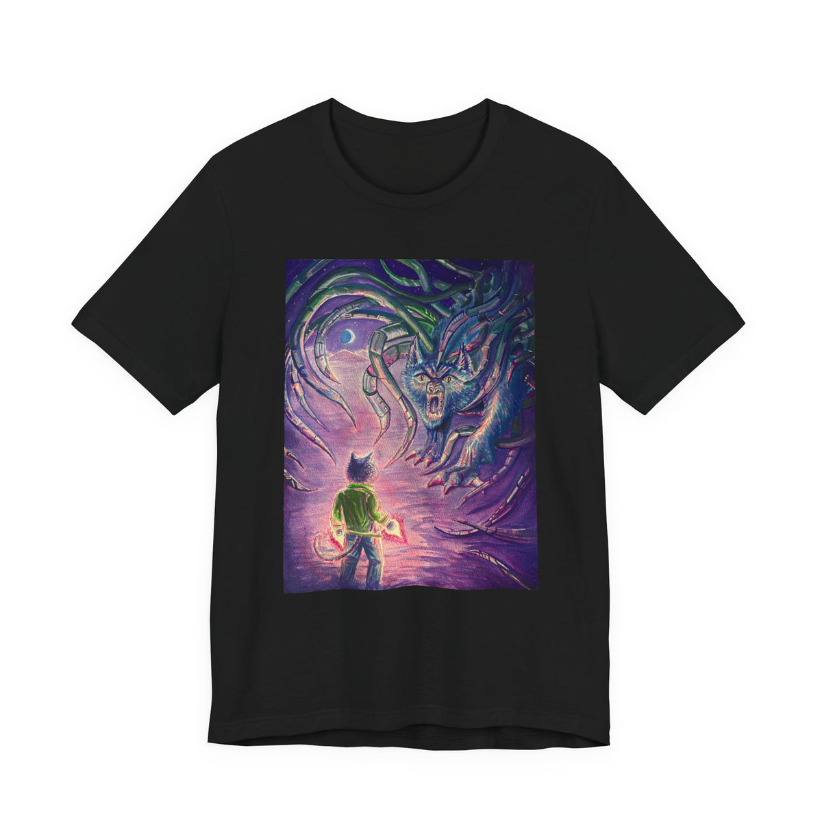 Apocryphal Anthros: Reliquary Cover Tee (Purple Title)