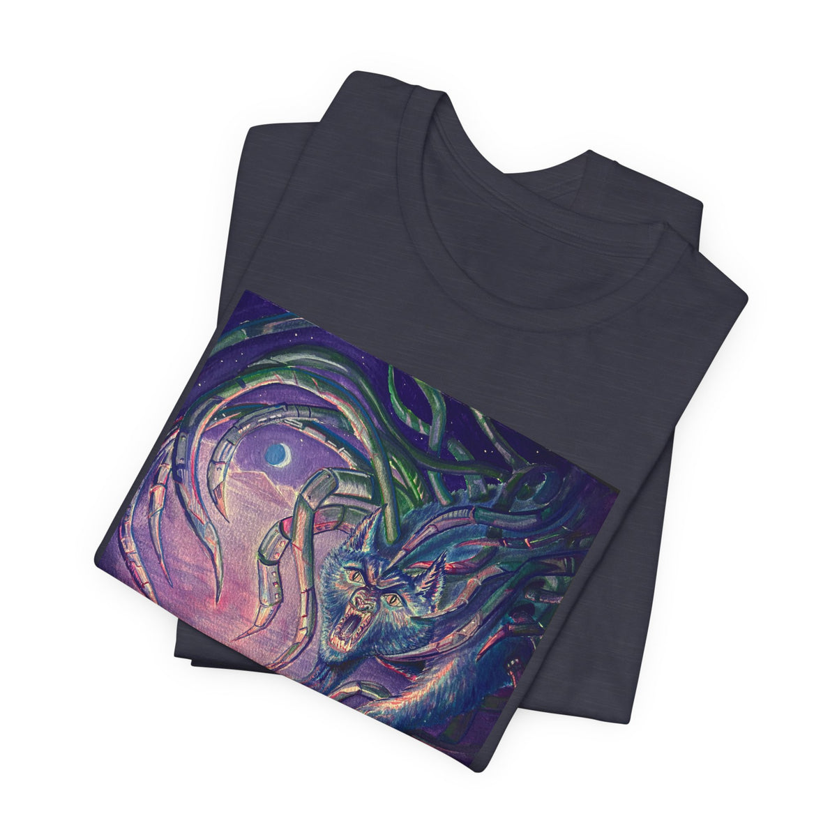 Apocryphal Anthros: Reliquary Cover Tee (Gold Title)