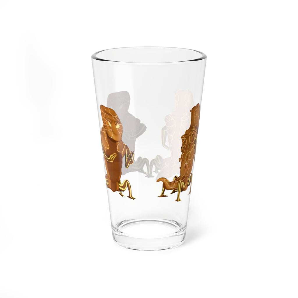 16oz Mixing Glass – Stem HSH Guest, Four Views