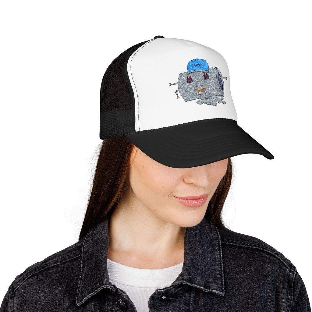Large Language Murder Robot Trucker Hat