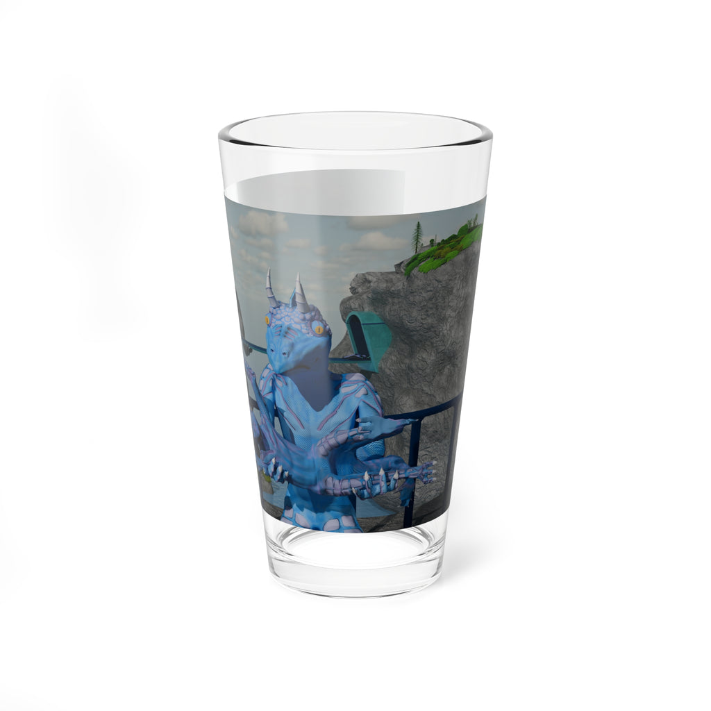 Haunted Space Hotel Glass – Honored Poster