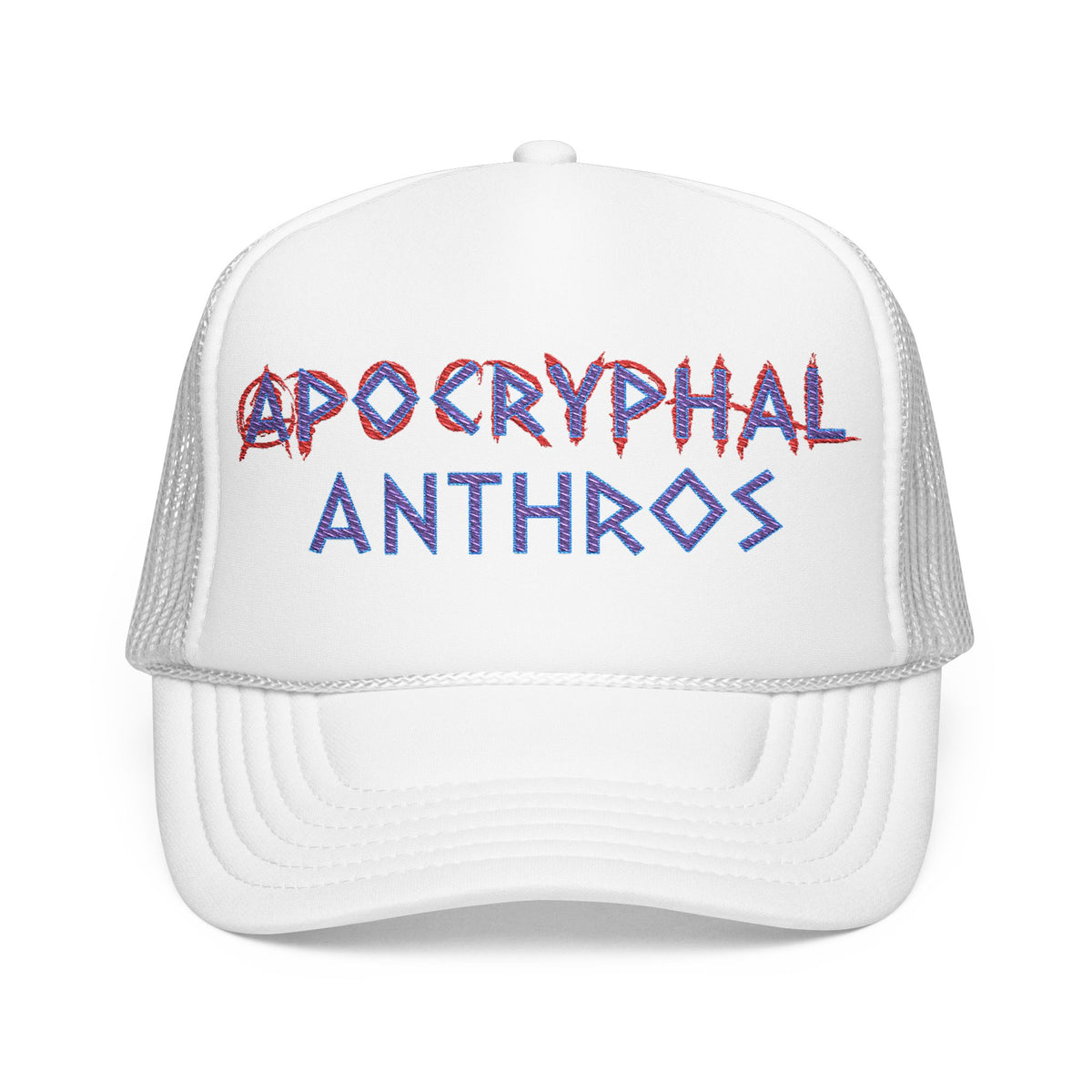 Apocryphal Anthros Trucker Hat (Purple Title)