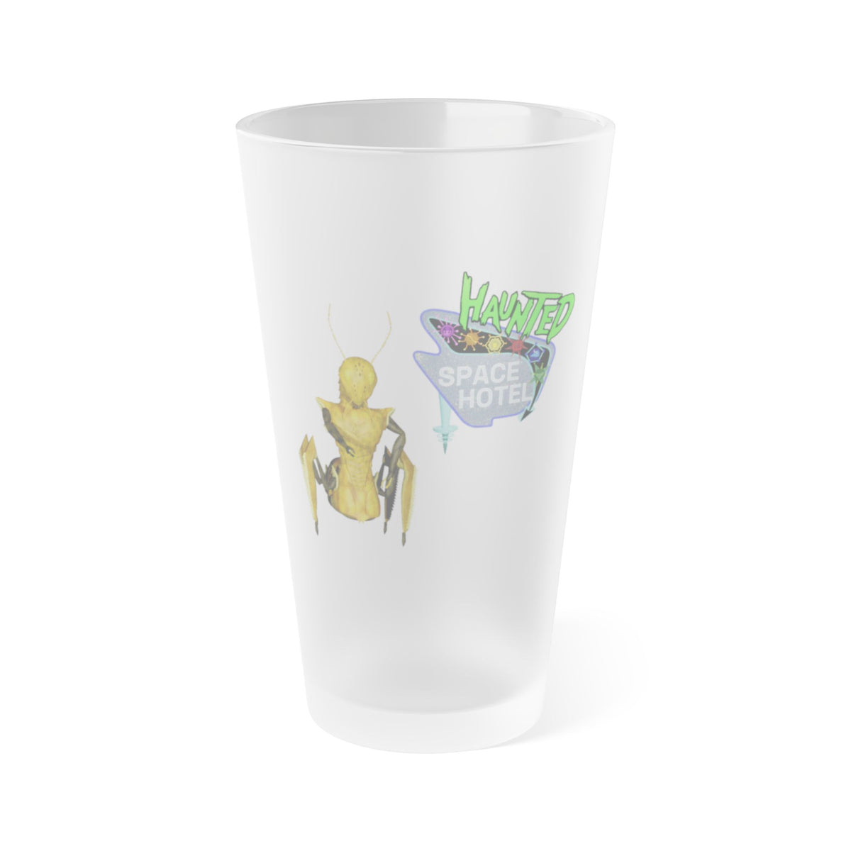 Frosted Pint Glass – Hex HSH Guest