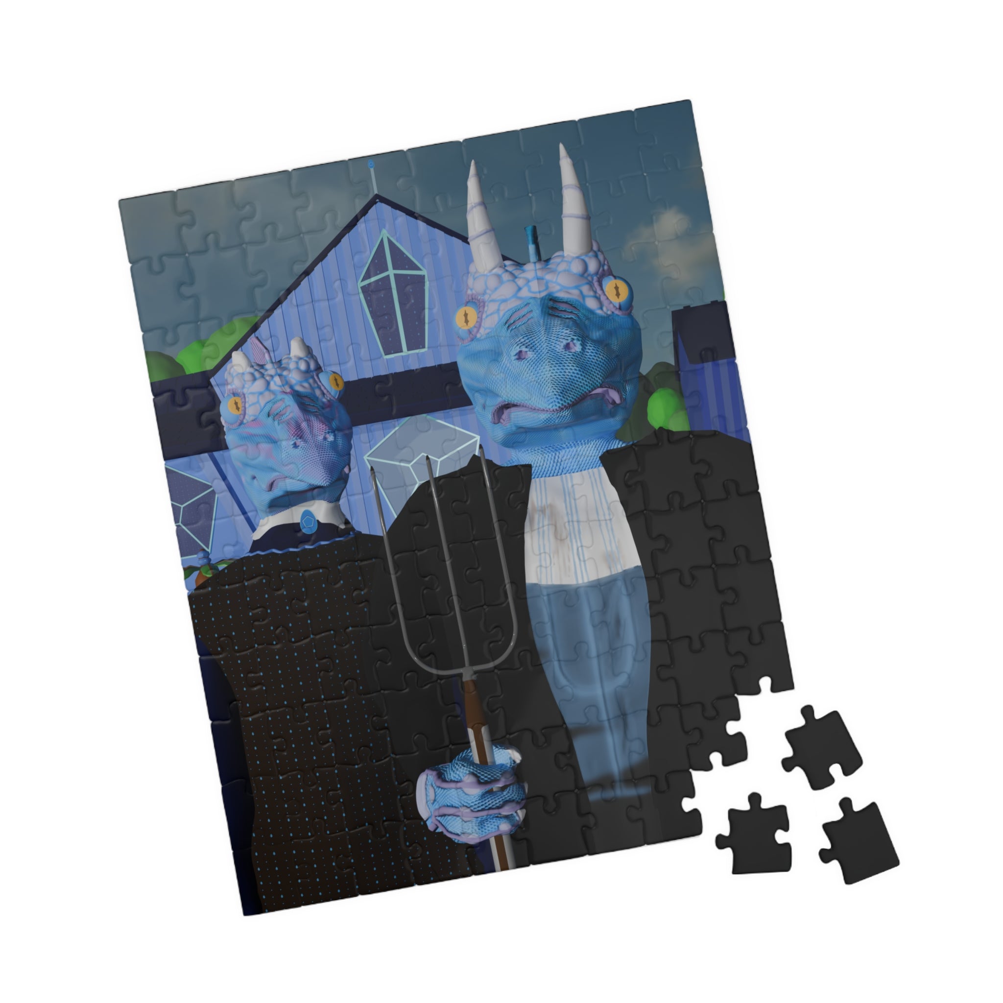 Honored Gothic Puzzle (110/252/520 pcs)