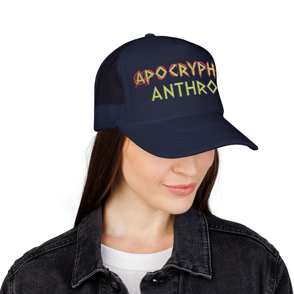 Apocryphal Anthros Trucker Hat (Gold Title)