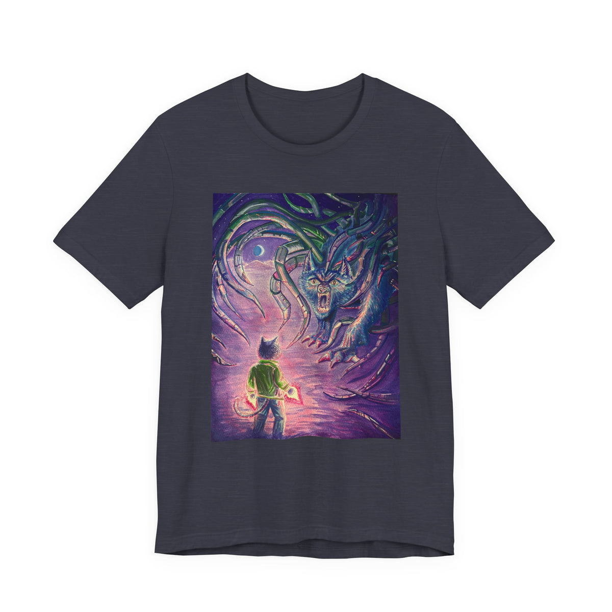Apocryphal Anthros: Reliquary Cover Tee (Gold Title)