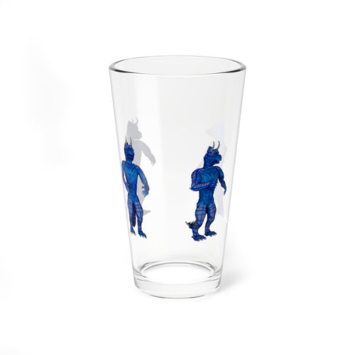 16oz Mixing Glass – Honored HSH Guest, Four Views