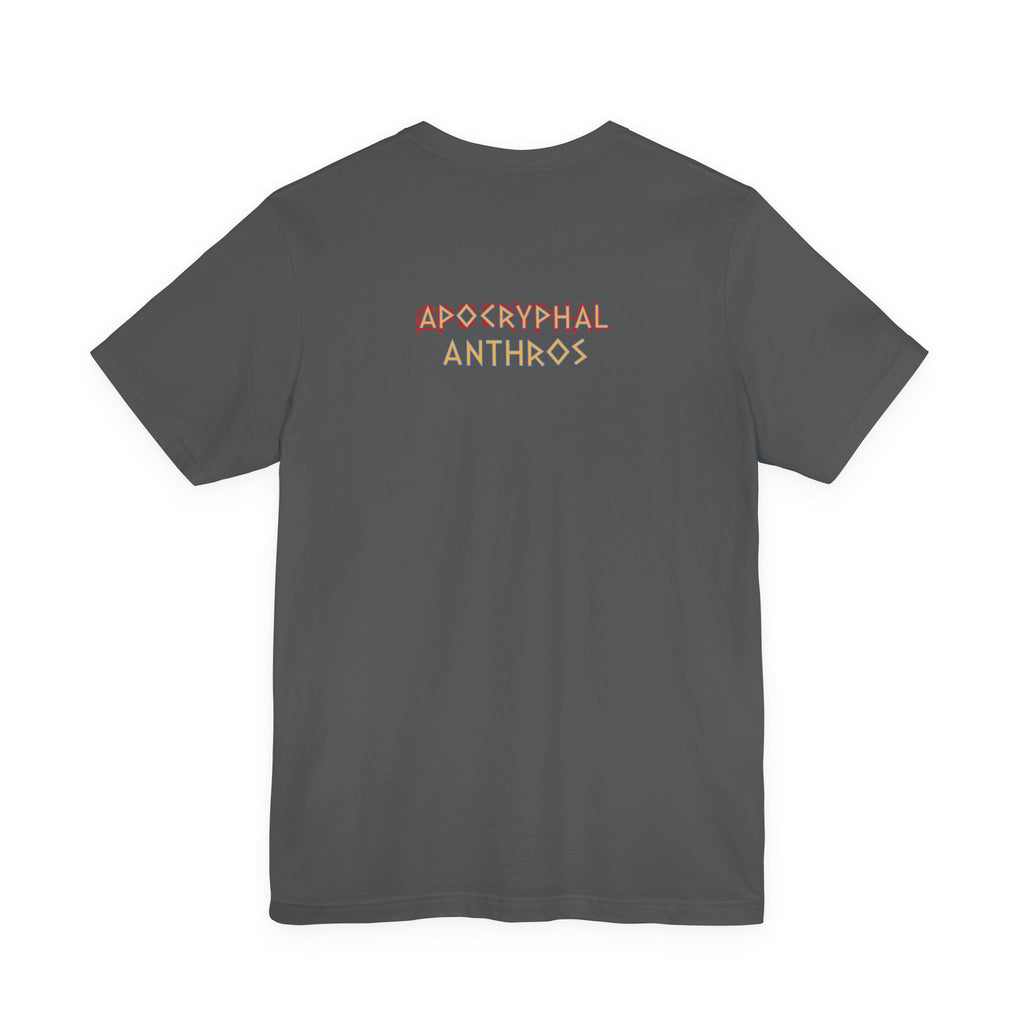 Apocryphal Anthros: Reliquary Cover Tee (Gold Title)