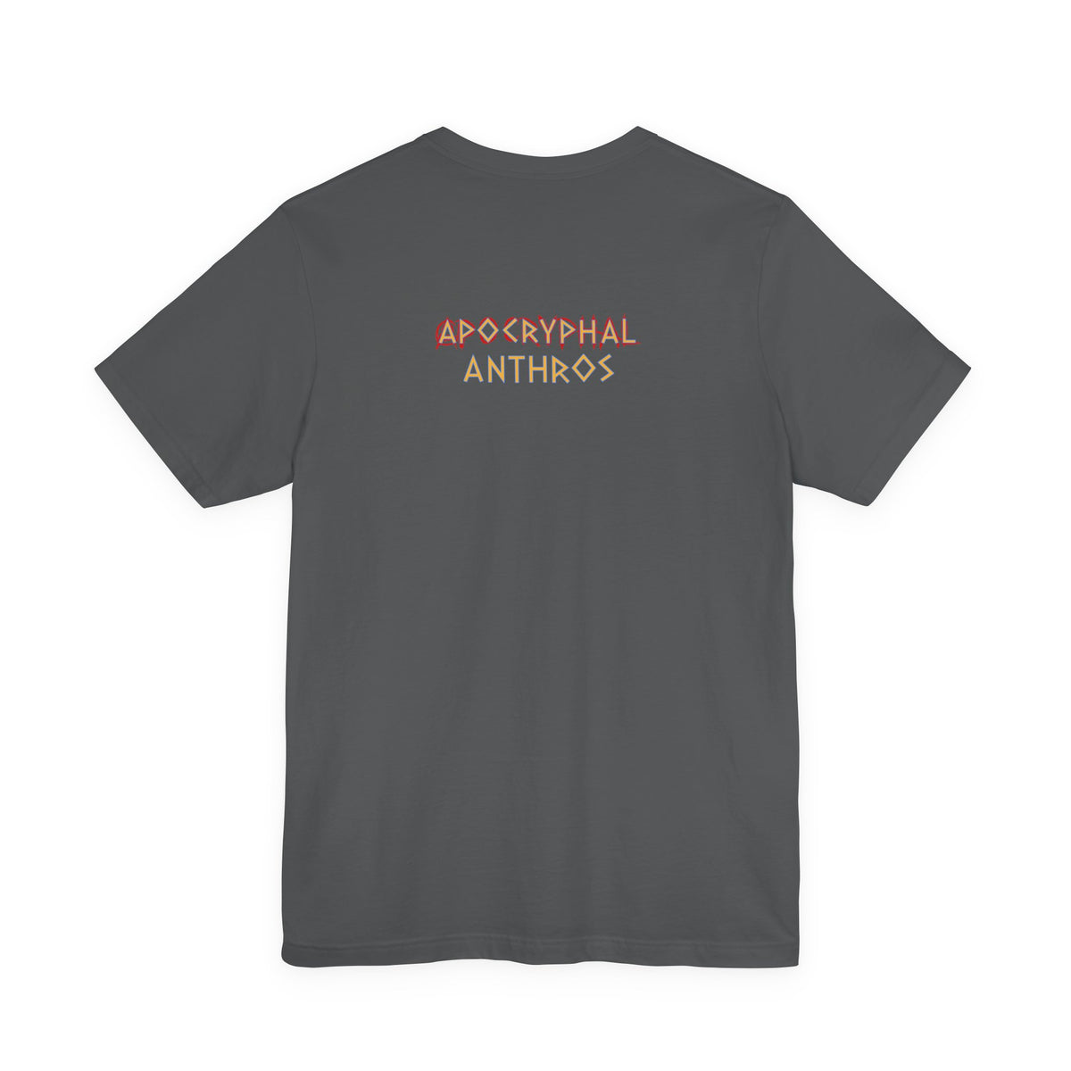 Apocryphal Anthros: Reliquary Cover Tee (Gold Title)