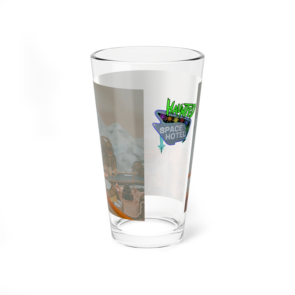 Haunted Space Hotel Glass – Stem Poster