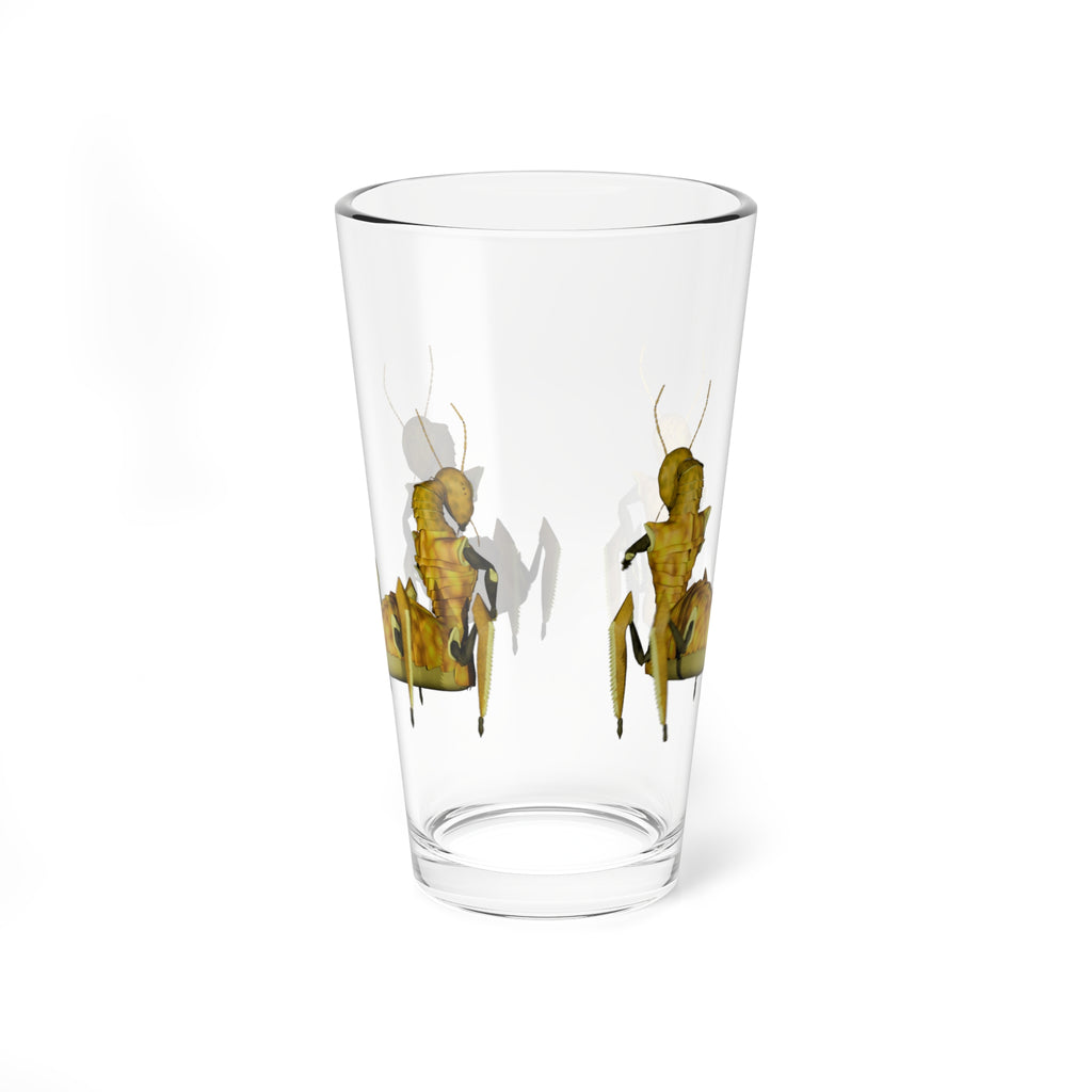 16oz Mixing Glass – Hex HSH Guest, Four Views
