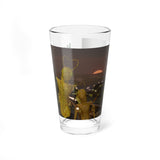 Haunted Space Hotel Glass – Hex Poster