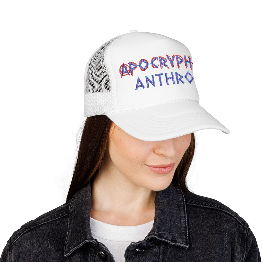 Apocryphal Anthros Trucker Hat (Purple Title)