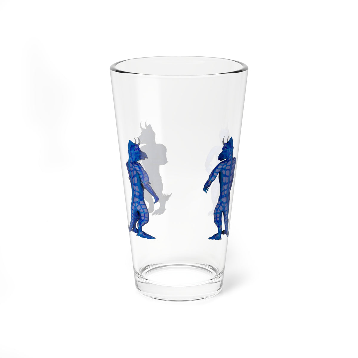 16oz Mixing Glass – Honored HSH Guest, Four Views