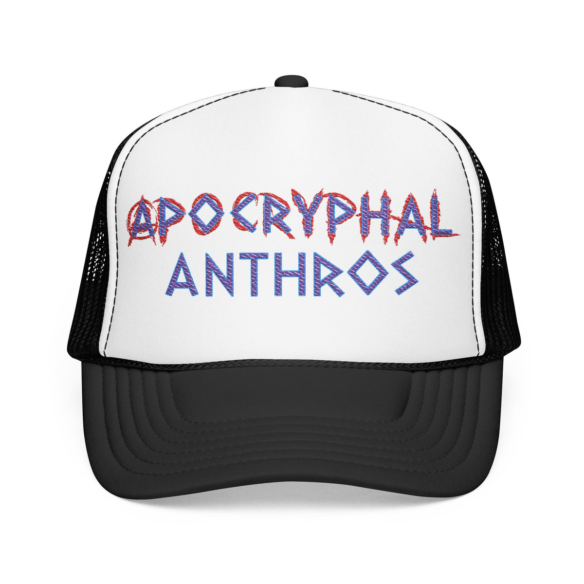 Apocryphal Anthros Trucker Hat (Purple Title)