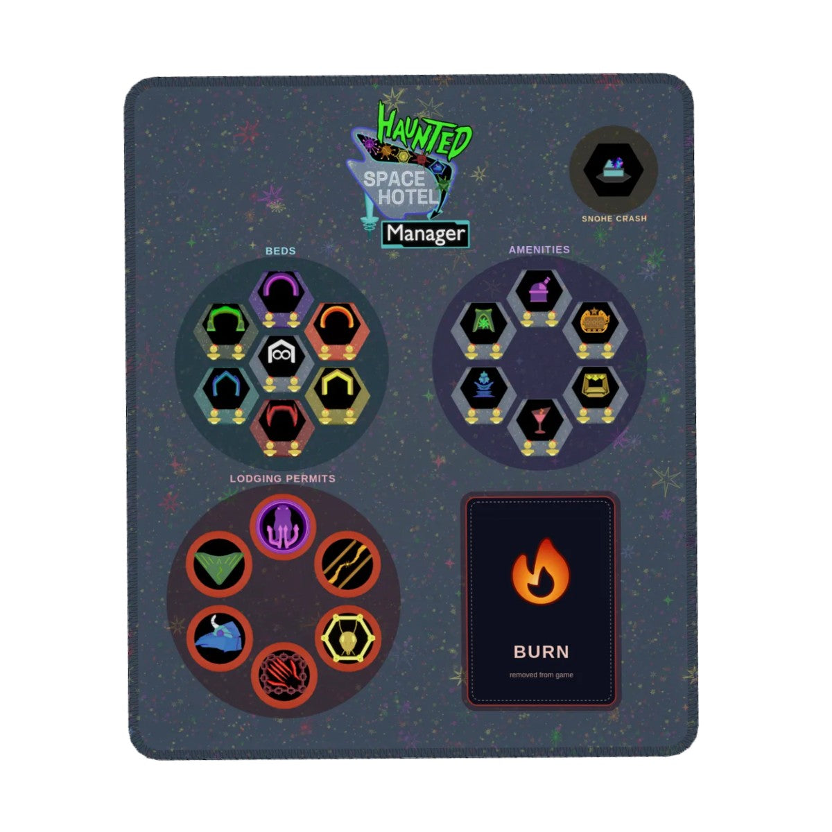 Haunted Space Hotel: Manager — Front Desk Supply Mat
