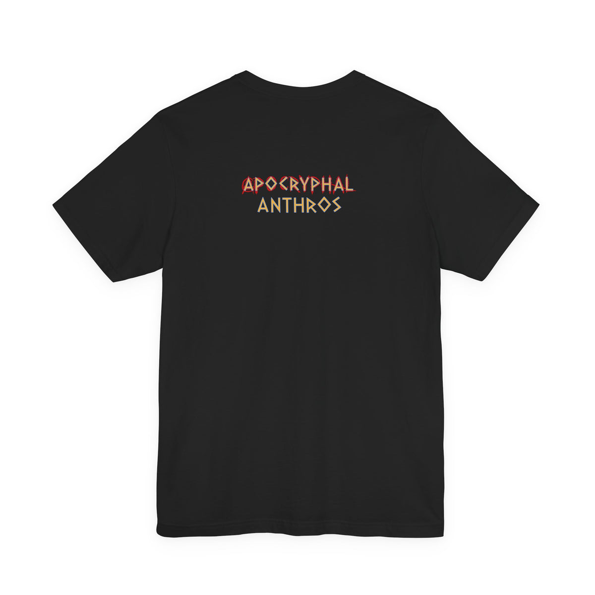 Apocryphal Anthros: Reliquary Cover Tee (Gold Title)