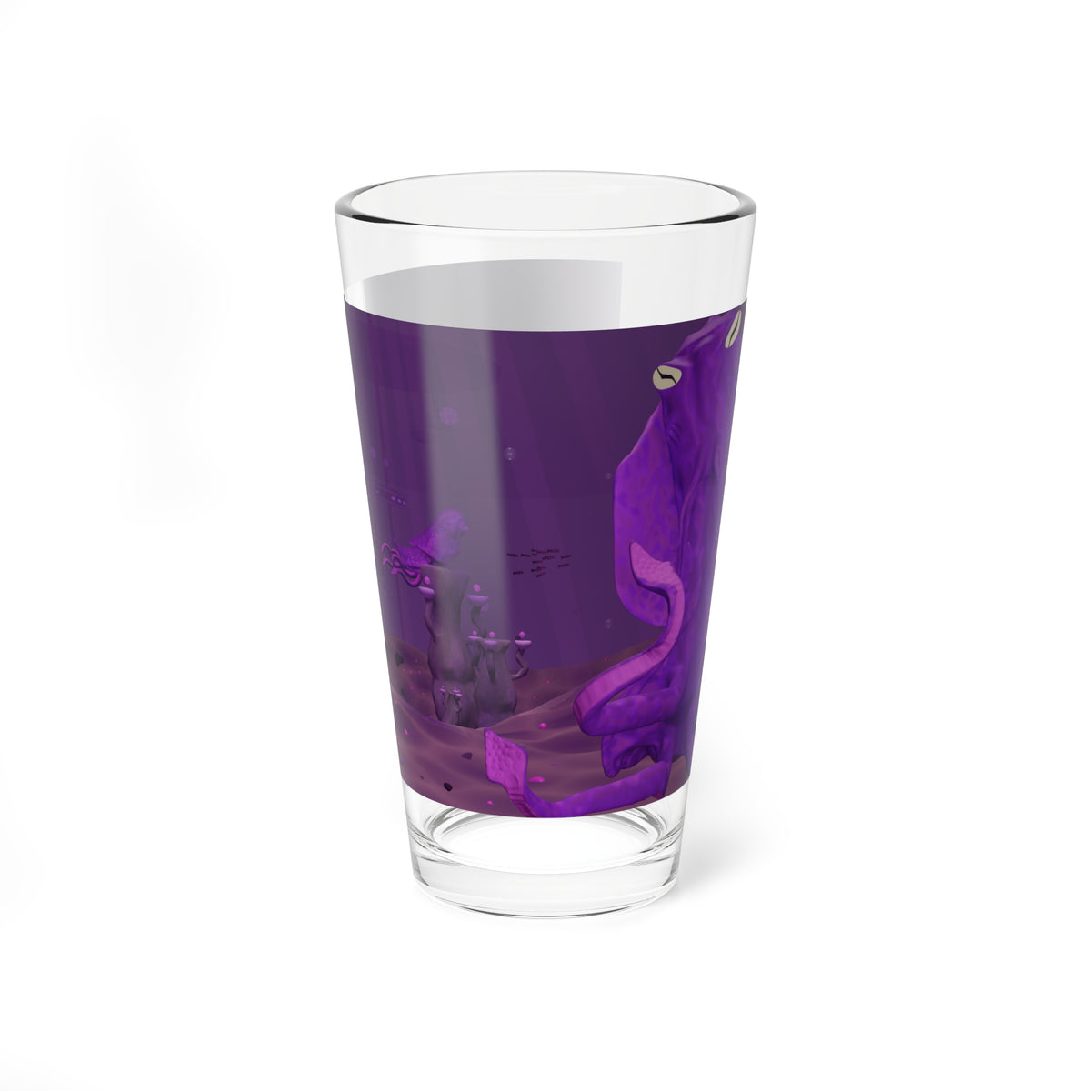 Haunted Space Hotel Glass – Deep Poster