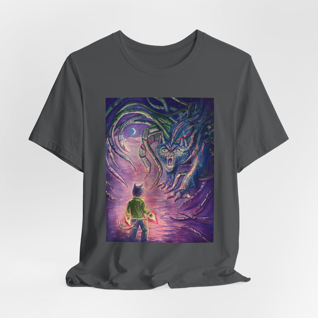 Apocryphal Anthros: Reliquary Cover Tee (Gold Title)