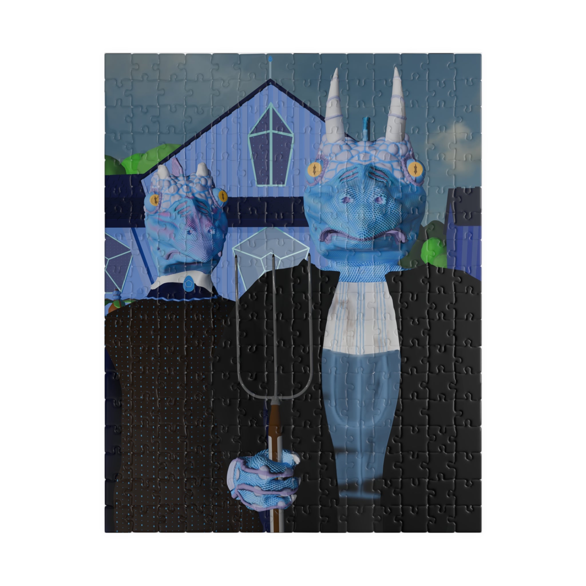 Honored Gothic Puzzle (110/252/520 pcs)