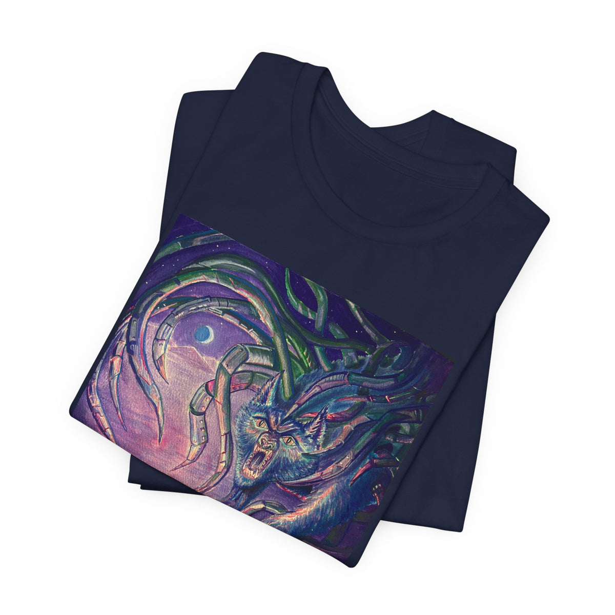 Apocryphal Anthros: Reliquary Cover Tee (Gold Title)